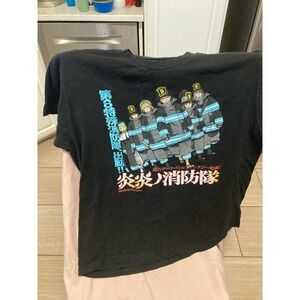 Anime Fire Force Shirt Size XL